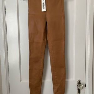 L’agence Rochelle High-Rise Coated Leggings